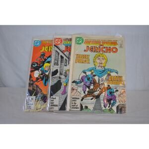 VTG Set of 3 Teen Titan Spotlight on Jericho Comic Books